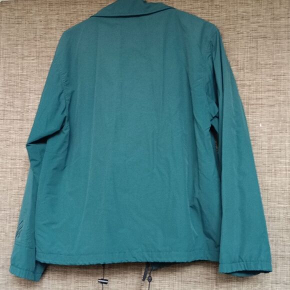 Vintage Eddie Bauer Teal Windbreaker Jacket Water-Resistant Performance - Picture 5 of 5